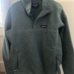 Patagonia Snap-T Better Sweater  Pullover - Forest Green